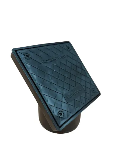 Polydrain PVC 45° Offset Square